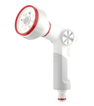 8-Pattern  Thumb Control Hose Nozzle