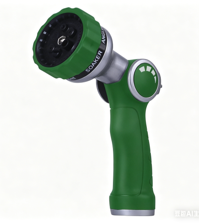 8-pattern Metal Thumb Control Hose Nozzl